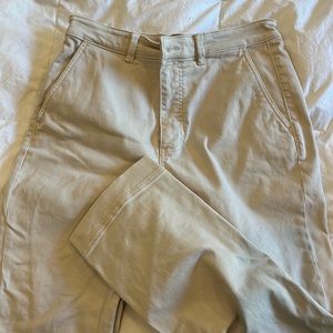everlane pant ecru